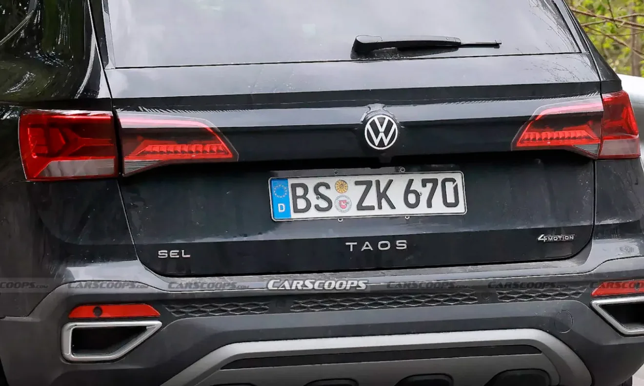 VW Taos reestilizado [reprodução/CarScoops]