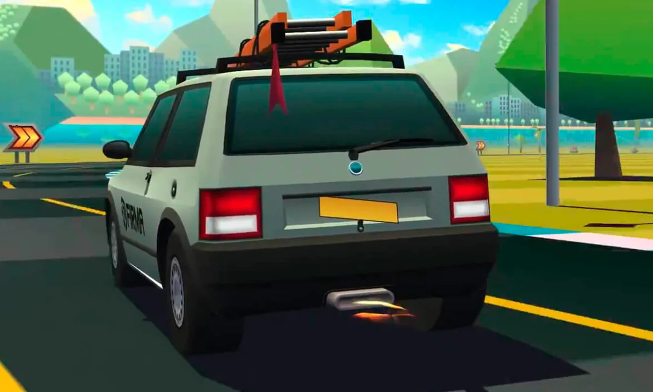 Fiat Uno no Horizon Chase [reprodução]